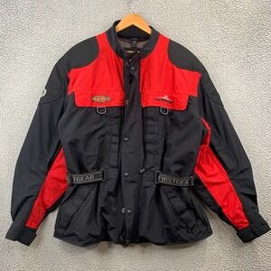First Gear Mens Kilimanjaro Hypertex Padded Heavy Motorcycle Jacket Size 2XL